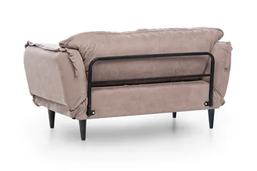 Mezonzo 3-sits Bäddsoffa - Brun - Möbler - Soffa - Bäddsoffa - 3 sits bäddsoffa