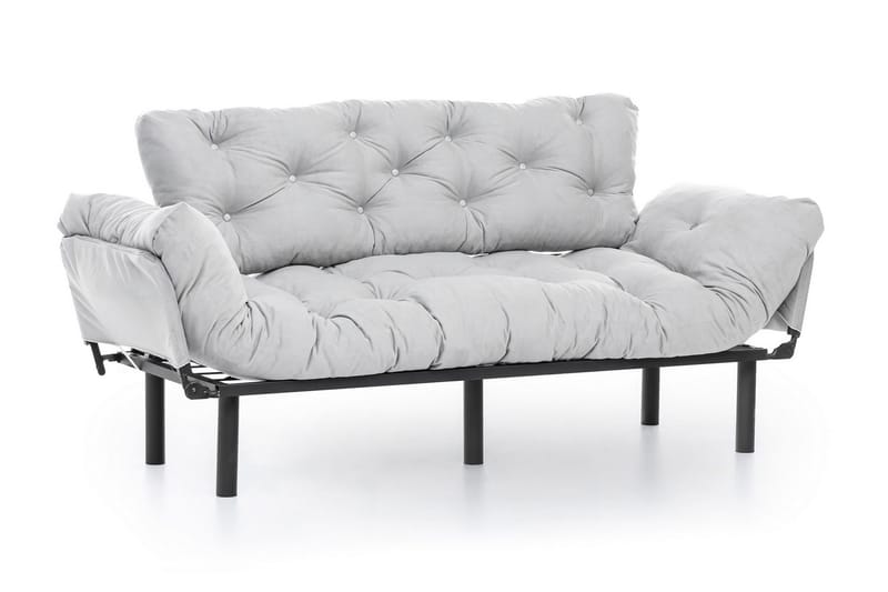 Mezonzo 3-sits Bäddsoffa - Grå - Möbler - Soffa - Bäddsoffa - 3 sits bäddsoffa