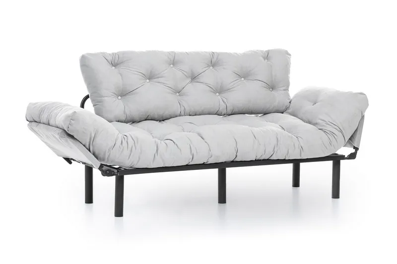Mezonzo 3-sits Bäddsoffa - Grå - Möbler - Soffa - Bäddsoffa - 3 sits bäddsoffa