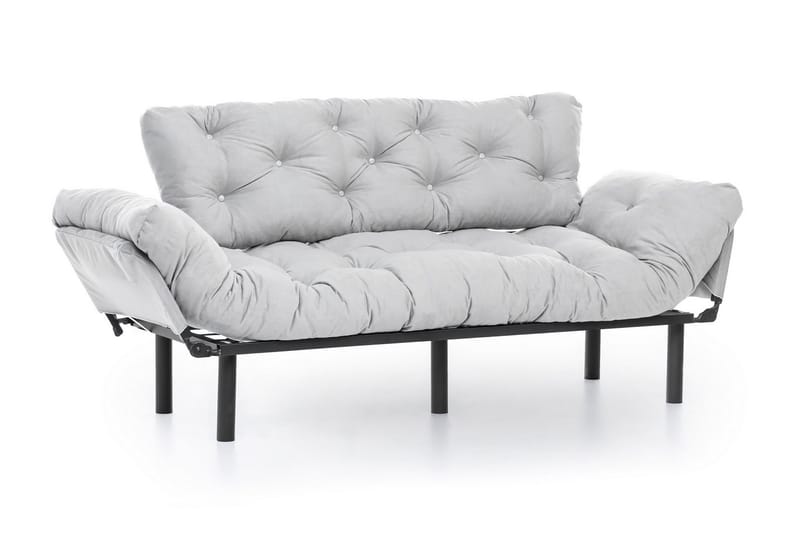 Mezonzo 3-sits Bäddsoffa - Grå - Möbler - Soffa - Bäddsoffa - 3 sits bäddsoffa