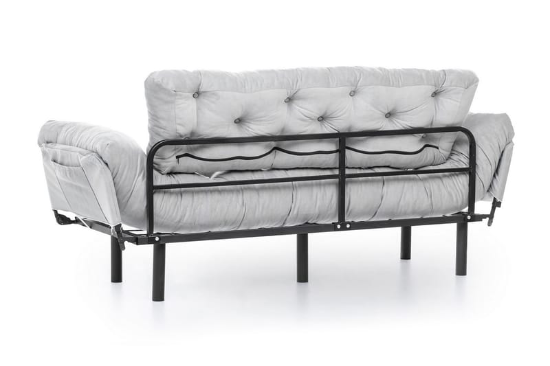 Mezonzo 3-sits Bäddsoffa - Grå - Möbler - Soffa - Bäddsoffa - 3 sits bäddsoffa