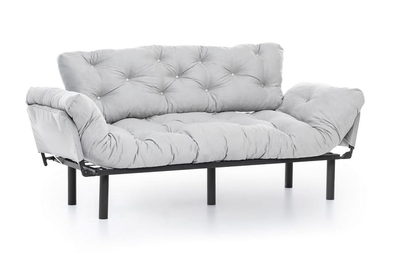 Mezonzo 3-sits Bäddsoffa - Grå - Möbler - Soffa - Bäddsoffa - 3 sits bäddsoffa