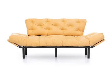 Mezonzo 3-sits Bäddsoffa - Gul - Möbler - Soffa - Bäddsoffa - 3 sits bäddsoffa