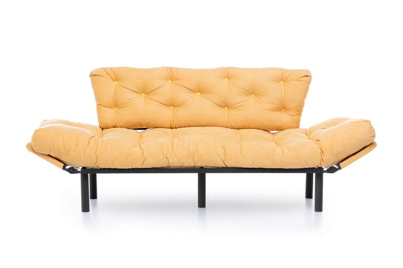 Mezonzo 3-sits Bäddsoffa - Gul - Möbler - Soffa - Bäddsoffa - 3 sits bäddsoffa