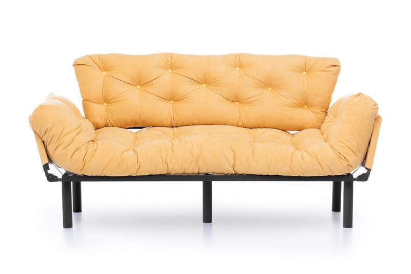 Mezonzo 3-sits Bäddsoffa - Gul - Möbler - Soffa - Bäddsoffa - 3 sits bäddsoffa
