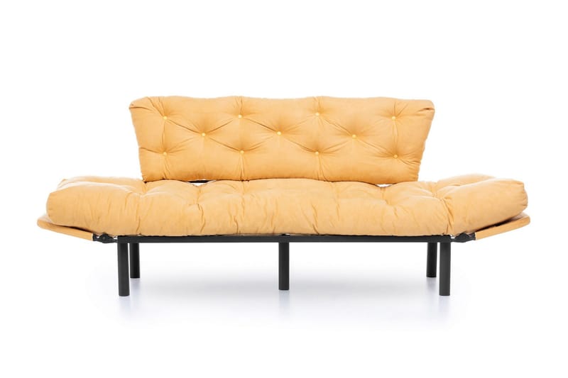 Mezonzo 3-sits Bäddsoffa - Gul - Möbler - Soffa - Bäddsoffa - 3 sits bäddsoffa