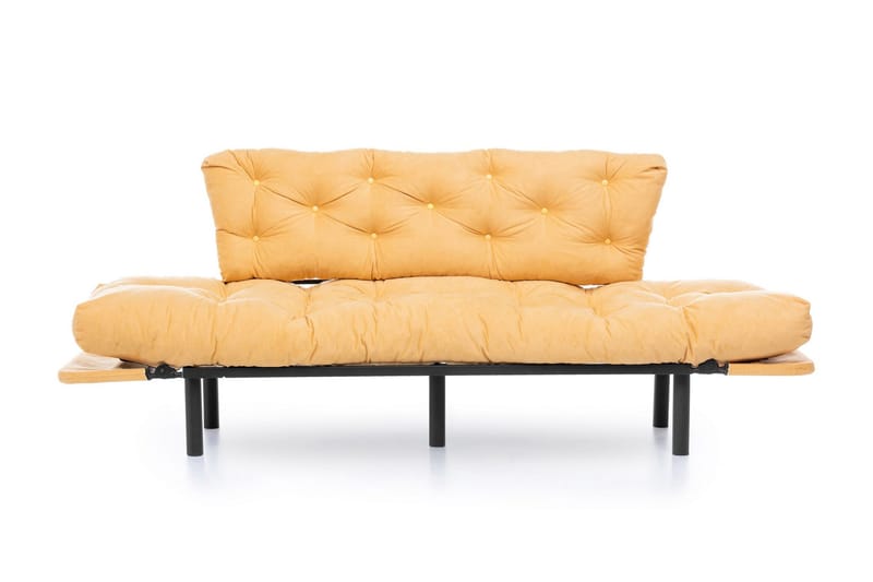 Mezonzo 3-sits Bäddsoffa - Gul - Möbler - Soffa - Bäddsoffa - 3 sits bäddsoffa