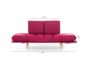 Mezonzo 3-sits Bäddsoffa - Röd - Möbler - Soffa - Bäddsoffa - 3 sits bäddsoffa