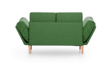 Mezonzo 3-sits Fällbar Längsbäddad Bäddsoffa 70x200 cm i Tyg - Grön - Möbler - Soffa - Bäddsoffa - 3 sits bäddsoffa
