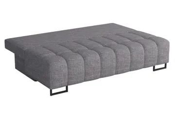 Morenia 3-sits Fällbar Bäddsoffa 146x200 cm med Förvaring i Tyg - Blå - Möbler - Soffa - Bäddsoffa - 3 sits bäddsoffa