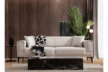 Naoko 3-sits Bäddsoffa - Beige - Möbler - Soffa - Bäddsoffa - 3 sits bäddsoffa