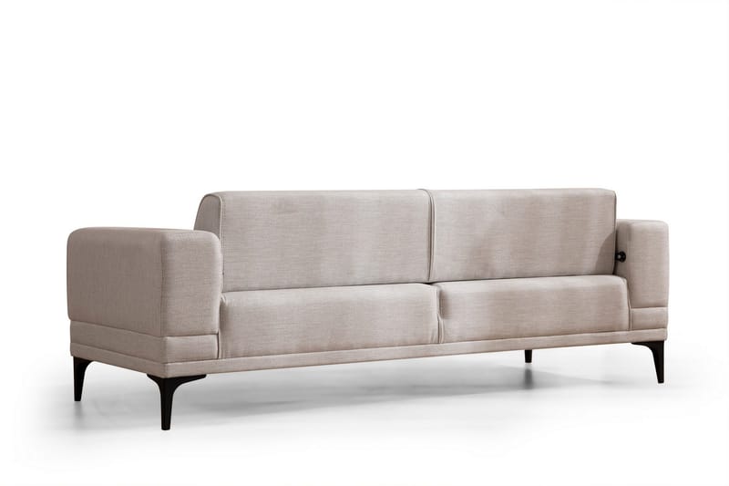 Naoko 3-sits Bäddsoffa - Beige - Möbler - Soffa - Bäddsoffa - 3 sits bäddsoffa