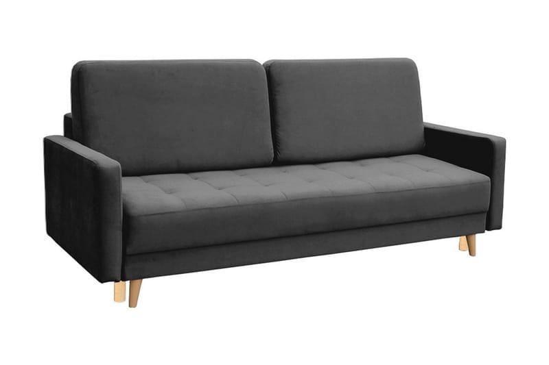 Nelas 4-sits Bäddsoffa - Grå - Möbler - Soffa - Bäddsoffa - 3 sits bäddsoffa