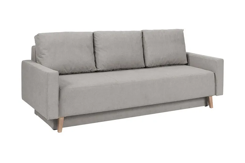 Oviedo Bäddsoffa 215x95x86 cm, Grå/Lila