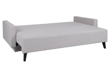 Oviedo Soffa 95x215 cm - Grå - Möbler - Soffa - Bäddsoffa - 3 sits bäddsoffa