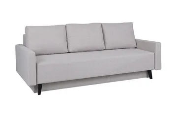 Oviedo Soffa 95x215 cm - Grå - Möbler - Soffa - Bäddsoffa - 3 sits bäddsoffa