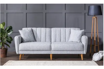 Pattyn Bäddsoffa 3-sits - Grå - Möbler - Soffa - Bäddsoffa - 3 sits bäddsoffa