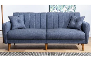 Pattyn Bäddsoffa 3-sits - Mörkblå - Möbler - Soffa - Bäddsoffa - 3 sits bäddsoffa