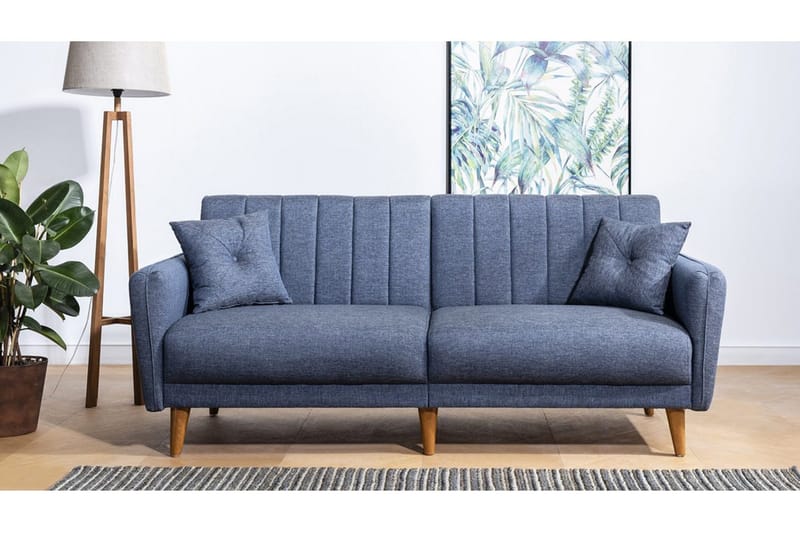 Pattyn Bäddsoffa 3-sits - Mörkblå - Möbler - Soffa - Bäddsoffa - 3 sits bäddsoffa