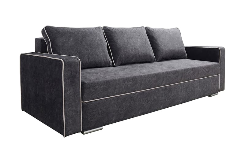 Peaver Bäddsoffa - Grå - Möbler - Soffa - Bäddsoffa - 3 sits bäddsoffa