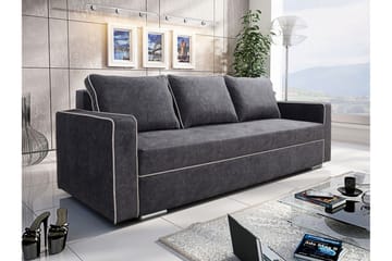 Peaver Bäddsoffa - Grå - Möbler - Soffa - Bäddsoffa - 3 sits bäddsoffa