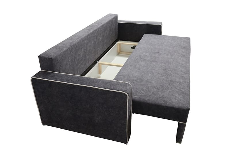 Peaver Bäddsoffa - Grå - Möbler - Soffa - Bäddsoffa - 3 sits bäddsoffa