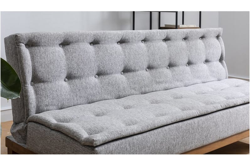 Raguel Bäddsoffa 3-sits - Grå - Möbler - Soffa - Bäddsoffa - 3 sits bäddsoffa