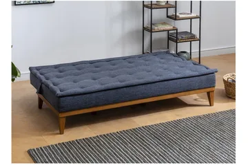 Raguel Bäddsoffa 3-sits - Mörkblå - Möbler - Soffa - Bäddsoffa - 3 sits bäddsoffa