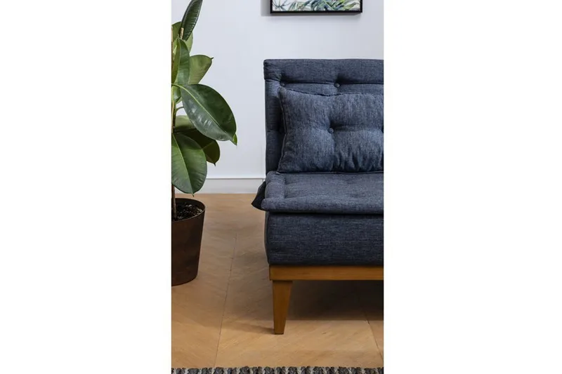 Raguel Bäddsoffa 3-sits - Mörkblå - Möbler - Soffa - Bäddsoffa - 3 sits bäddsoffa