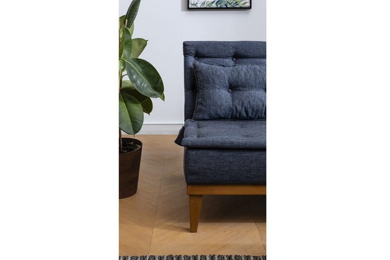 Raguel Bäddsoffa 3-sits - Mörkblå - Möbler - Soffa - Bäddsoffa - 3 sits bäddsoffa