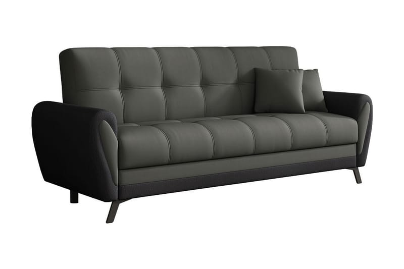 Rangrik 3-sits Bäddsoffa - Mörkgrå - Möbler - Soffa - Bäddsoffa - 3 sits bäddsoffa