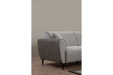 Rebelo 3-sits Bäddsoffa - Grå - Möbler - Soffa - Bäddsoffa - 3 sits bäddsoffa