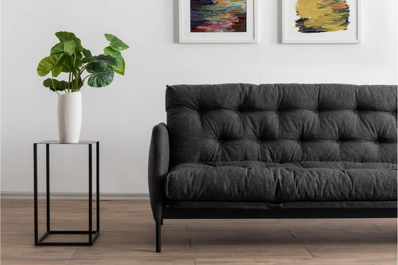 Renge Bäddsoffa - Mörkgrå - Möbler - Soffa - Bäddsoffa - 3 sits bäddsoffa
