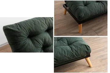 Saki Bäddsoffa - Green - Möbler - Soffa - Bäddsoffa - 3 sits bäddsoffa
