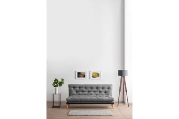 Saki Bäddsoffa - Ljusgrå - Möbler - Soffa - Bäddsoffa - 3 sits bäddsoffa