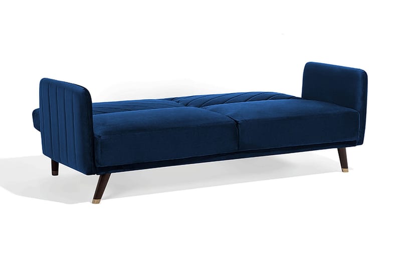 Senja Bäddsoffa 200 cm - Blå - Möbler - Soffa - Bäddsoffa - 3 sits bäddsoffa