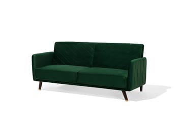 Senja Bäddsoffa 200 cm - Grön - Möbler - Soffa - Bäddsoffa - 3 sits bäddsoffa