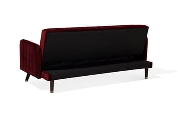Senja Bäddsoffa 200 cm - Röd - Möbler - Soffa - Bäddsoffa - 3 sits bäddsoffa