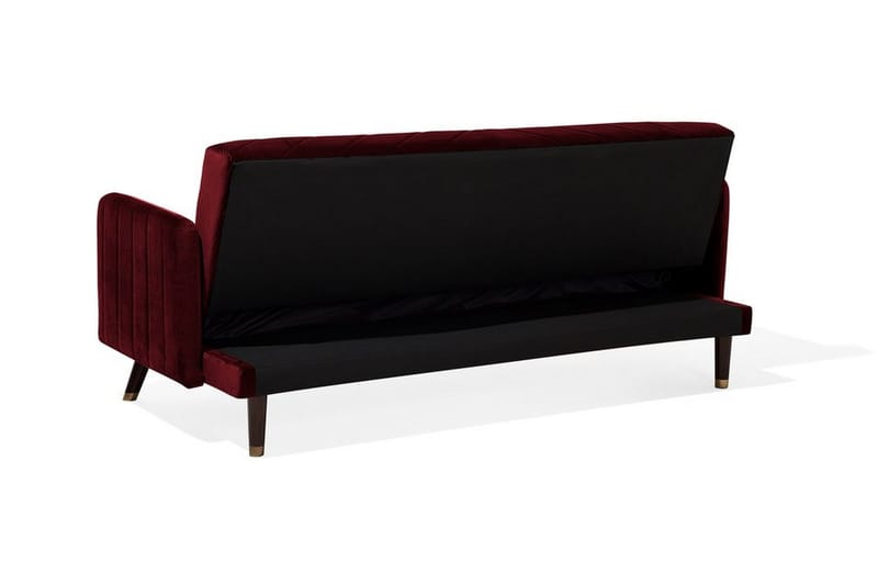 Senja Bäddsoffa 200 cm - Röd - Möbler - Soffa - Bäddsoffa - 3 sits bäddsoffa