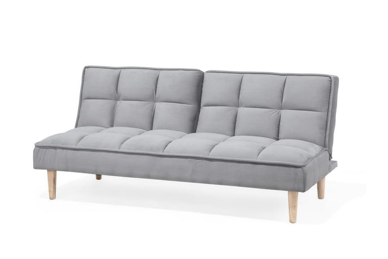 Siljan 3-sits Rektangulär Längsbäddad Bäddsoffa 105x177 cm i Tyg - Grå - Möbler - Soffa - Bäddsoffa - 3 sits bäddsoffa