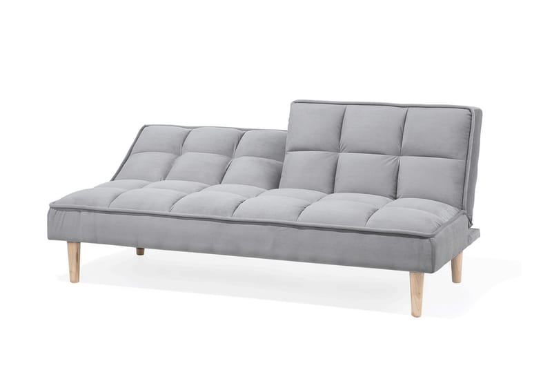 Siljan 3-sits Rektangulär Längsbäddad Bäddsoffa 105x177 cm i Tyg - Grå - Möbler - Soffa - Bäddsoffa - 3 sits bäddsoffa