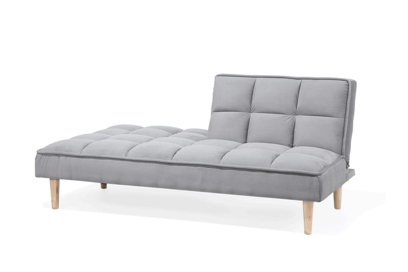 Siljan 3-sits Rektangulär Längsbäddad Bäddsoffa 105x177 cm i Tyg - Grå - Möbler - Soffa - Bäddsoffa - 3 sits bäddsoffa