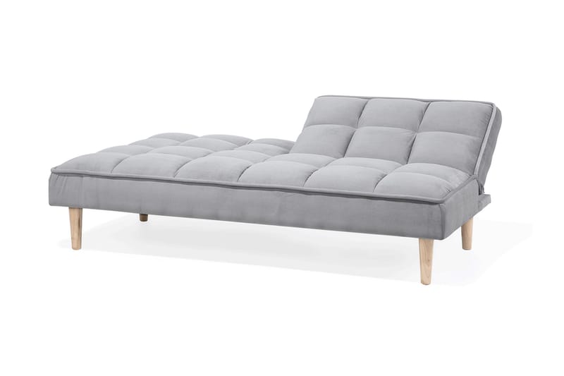 Siljan 3-sits Rektangulär Längsbäddad Bäddsoffa 105x177 cm i Tyg - Grå - Möbler - Soffa - Bäddsoffa - 3 sits bäddsoffa