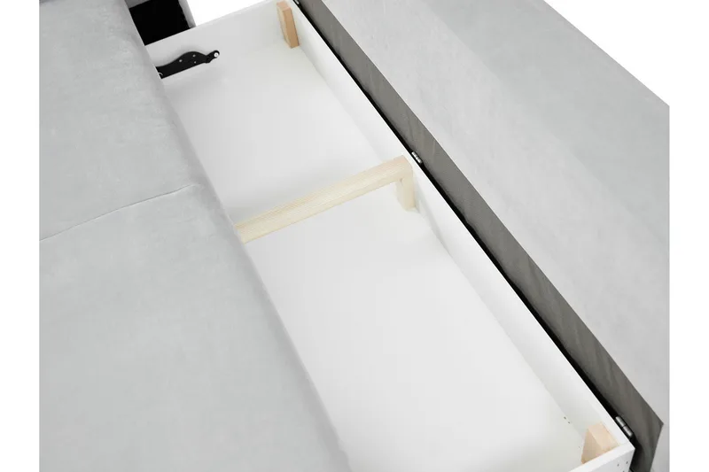 Silvia Bäddsoffa 226x98x95 cm LED-belysning - Röd - Möbler - Soffa - Bäddsoffa - 3 sits bäddsoffa