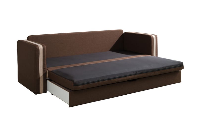 Soffa Euforia 222x75x77 cm - Beige - Möbler - Soffa - Bäddsoffa - 3 sits bäddsoffa