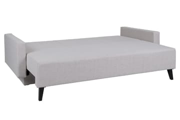Soffa Oviedo 95x215 cm - Grå - Möbler - Soffa - Bäddsoffa - 3 sits bäddsoffa