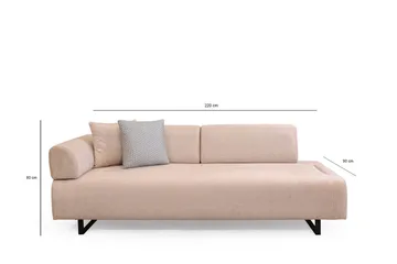 Southburn Bäddsoffa 3-sits - Beige - Möbler - Soffa - Bäddsoffa - 3 sits bäddsoffa