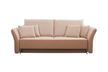 Staffin 3-sits Bäddsoffa beige - Möbler - Soffa - Bäddsoffa - 3 sits bäddsoffa