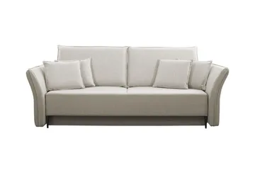 Staffin 3-sits Bäddsoffa beige - Möbler - Soffa - Bäddsoffa - 3 sits bäddsoffa