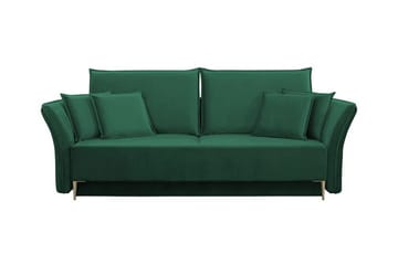 Staffin 3-sits Bäddsoffa Dark green - Möbler - Soffa - Bäddsoffa - 3 sits bäddsoffa